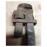 Vintage Adjustable Pipe Wrench