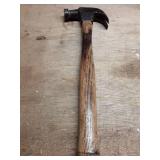 Vintage Wooden Handle Claw Hammer