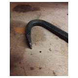 Vintage Steel Crowbar Tool
