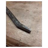 Vintage Steel Crowbar Tool