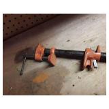 Vintage Heavy-Duty Pipe Clamp