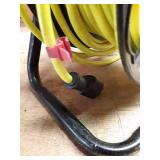 50 ft Retractable Extension Cord Reel with Multiple Outlets