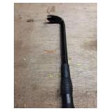 Black L-Shaped Tire Iron with Comfort Grip