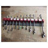 12-Piece SAE Wrench Set with Organizer