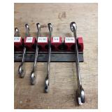 12-Piece SAE Wrench Set with Organizer