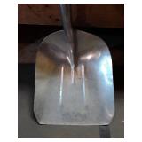 Heavy Duty Aluminum Snow Shovel with D-Grip Handle