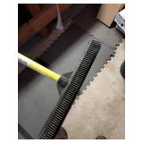 Professional Pet Hair Floor Squeegee with Extension Handle