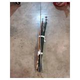 Vintage Garden Stakes and Support Rods Bundle