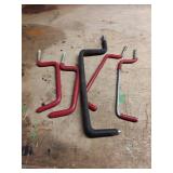 L-Shaped Storage Hooks - Set of 6