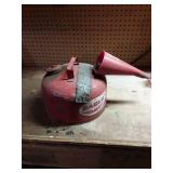 Vintage Eagle Snozzle Gasoline Can