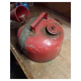 Vintage Eagle Snozzle Gasoline Can