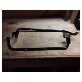 Black Metal Support Tubes for Luggage Bags, Harley-Davidson 2024 Roadglide