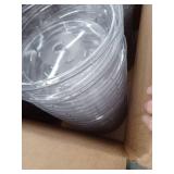Box Of Clear Plastic Catering Plate Covers