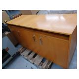 Storage Cabinet Table With Contents