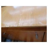 Storage Cabinet Table With Contents