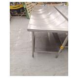 72x30 Stainless Steel Prep Table