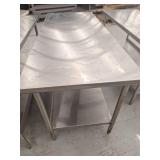 72x30 Stainless Steel Prep Table