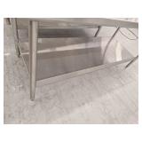 72x30 Stainless Steel Prep Table
