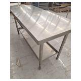 72x30 Stainless Steel Prep Table