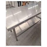 78x30 Stainless Steel Prep Table