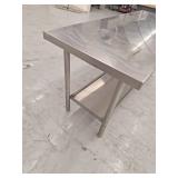 78x30 Stainless Steel Prep Table