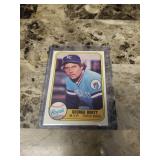 1981 Fleer MVP George Brett Kansas City Royals Baseball Card