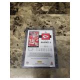 2020 Panini Score Football Patrick Mahomes Kansas City Chiefs Card