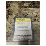 1989 Fleer John Smoltz Atlanta Braves Rookie Baseball Card