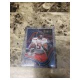 2022 Panini Select Draft Picks Patrick Mahomes Texas Tech Football Card