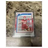 2024 Panini Donruss Football Jared Wiley Kansas City Chiefs Rated Rookie Card