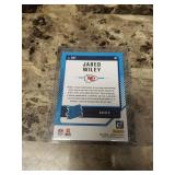 2024 Panini Donruss Football Jared Wiley Kansas City Chiefs Rated Rookie Card