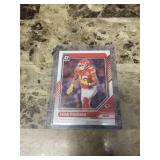 2024 Panini Donruss Optic Football Isiah Pacheco Kansas City Chiefs Card