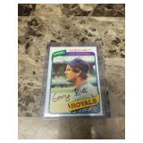1980 Topps AL All Star George Brett Kansas City Royals Baseball Card