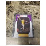 2020 Panini Hoops Basketball LeBron James Los Angeles Lakers Card