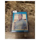 1987 Fleer Bo Jackson Kansas City Royals Rookie Baseball Card