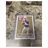 2005 Topps 50 Years Football Tom Brady New England Patriots Card