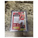 2020 Panini Contenders Football Season Ticket Patrick Mahomes Kansas City Chiefs Card