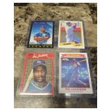 4pk Bo Jackson Kansas City Royals Baseball Cards