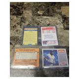 4pk Bo Jackson Kansas City Royals Baseball Cards