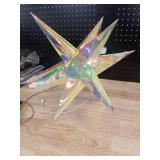 Iridescent LED Moravian Star Light - Retail: $25