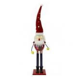 16.75\" Decorative Red and Blue Dots Wooden Christmas Nutcracker Figure - Retail: $145