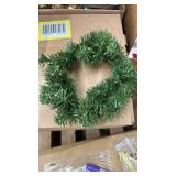 10 in Artificial Pine Christmas Wreath - Retail: $8