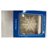 Northlight Pre-Lit Snowflake Christmas Tree Topper - Retail: $80