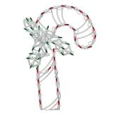 Northlight LED Lighted Candy Cane Christmas Window Silhouette - 18  - Red and Green - Retail: $60