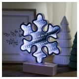 LED 3D Snowflake Christmas Tunnel Light - 7.75 - Retail: $20