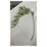 Artificial Snow-Dusted Pine Branch - Retail: $8