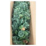 5â Artificial Pine Christmas Tree with Pinecones and LED lights - Retail: $25
