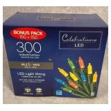 Celebrations 300 LED Multi-Color Mini Light String Set