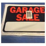Garage Sale Sign, pack of 10