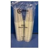 GMAX 9oz Clear Plastic Cups - 100 Count